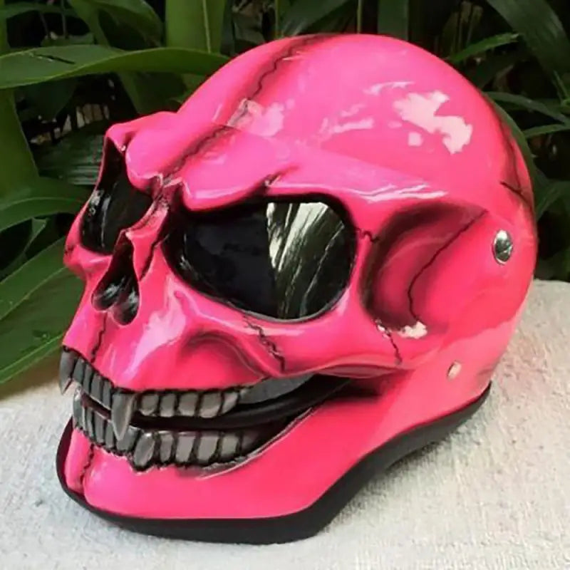 Skull Skeleton Motorcycle Helmet Cover