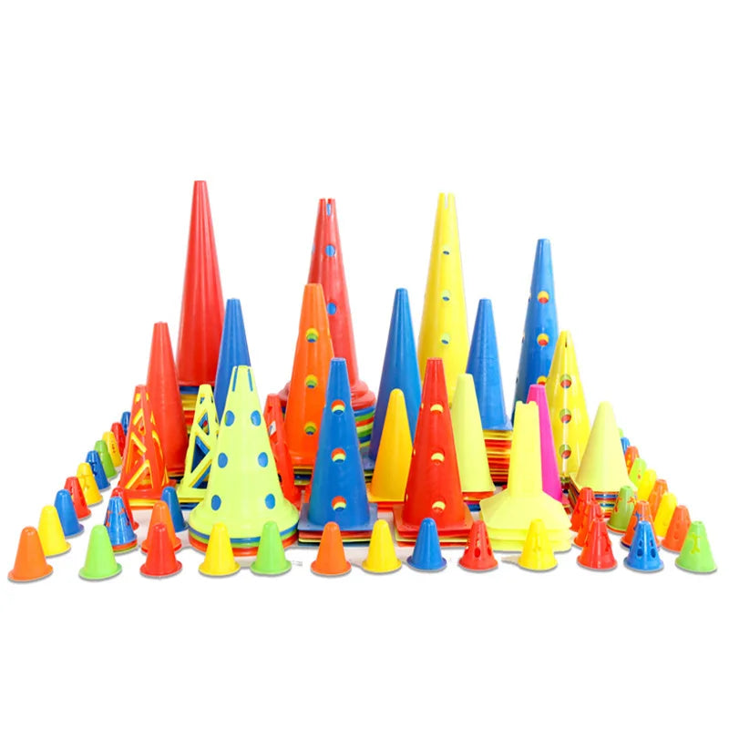10PCS Cones Gym Obstacle Training Equipment