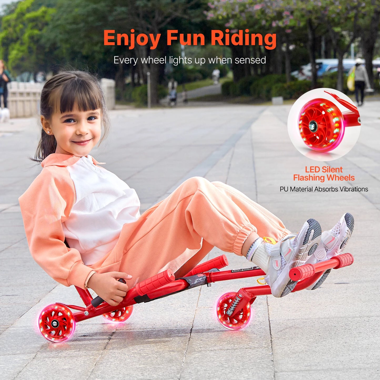 Zig-Zag Motion Drifting Outdoor Sport Toy