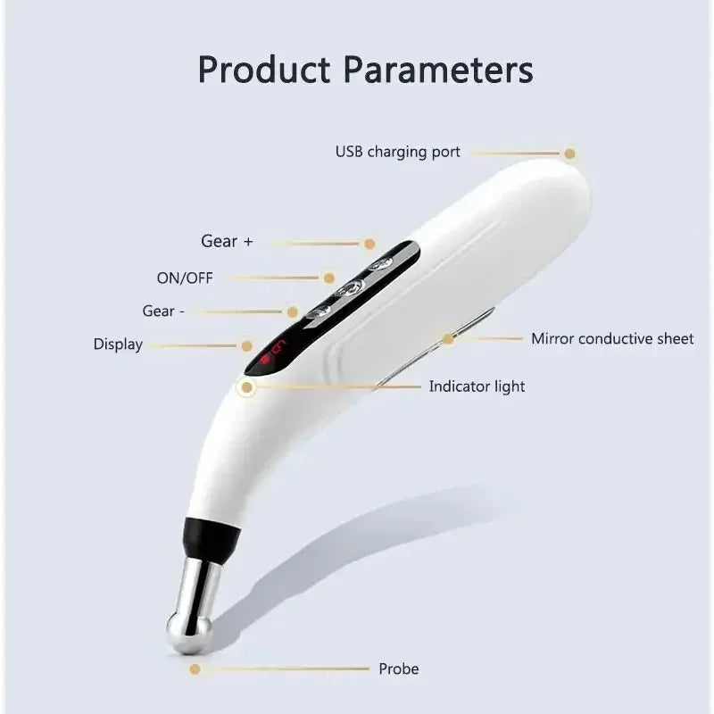 Electronic Digital Display Laser Acupuncture Pen