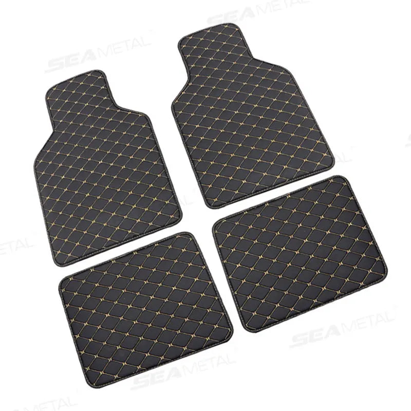 4Pc Car Floor Mat Full Set Universal