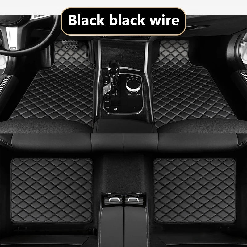 4Pc Car Floor Mat Full Set Universal