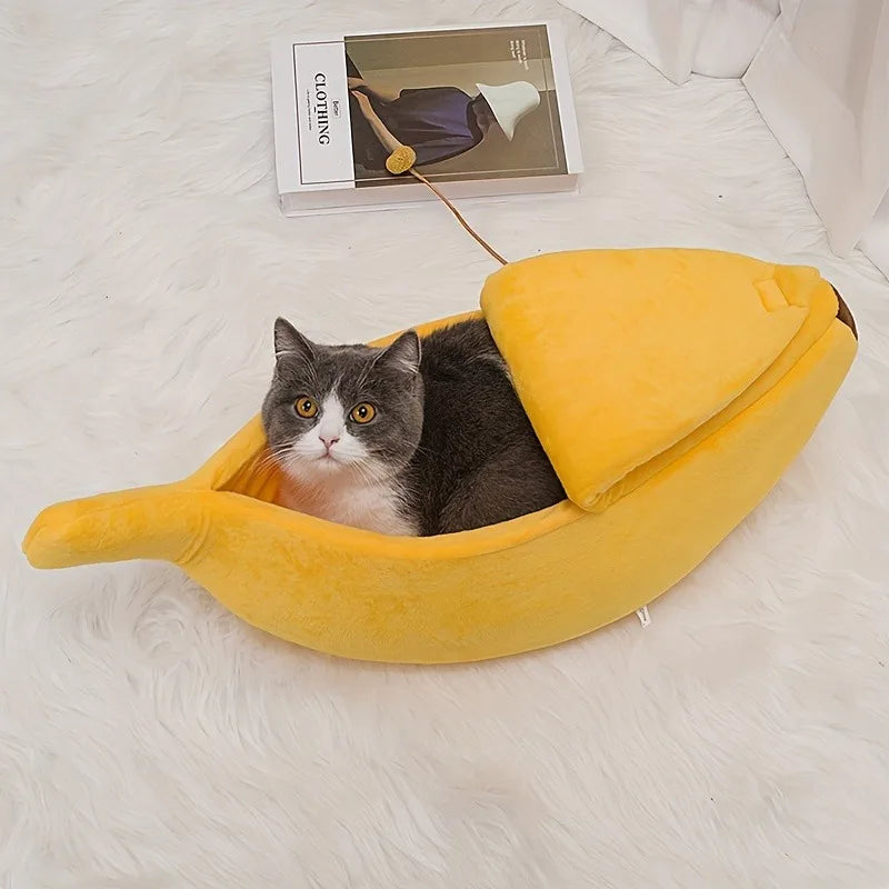 Plush Banana Pet Habitat