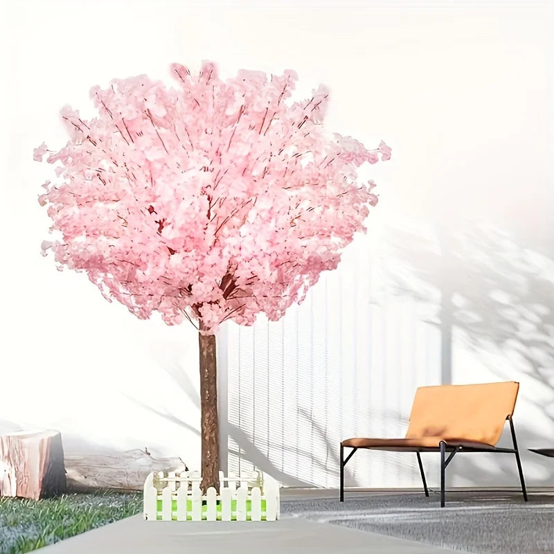 Handmade Artificial Cherry Blossom Pink Tree