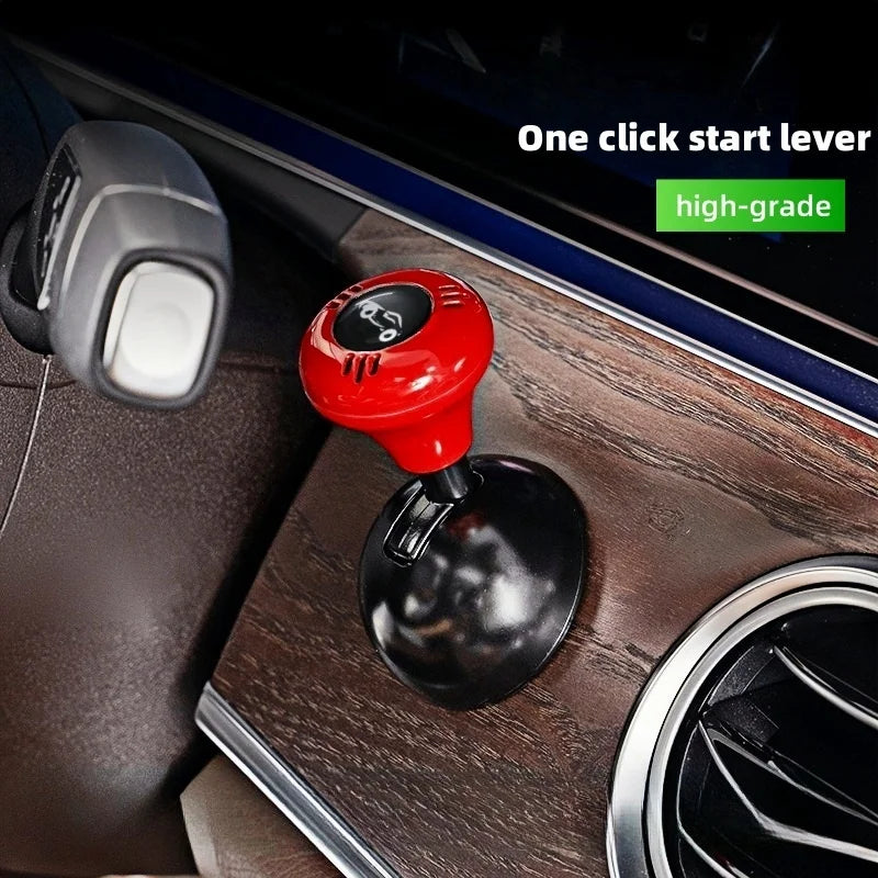 Metal Push-to-Start Button Cover Engine Start/Stop Joystick