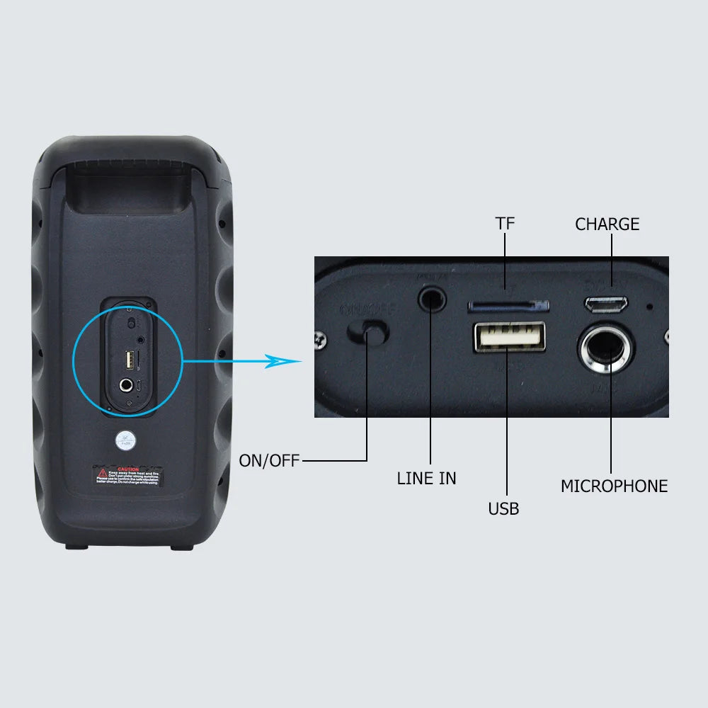 Kinglucky KTS-1265 wireless speaker