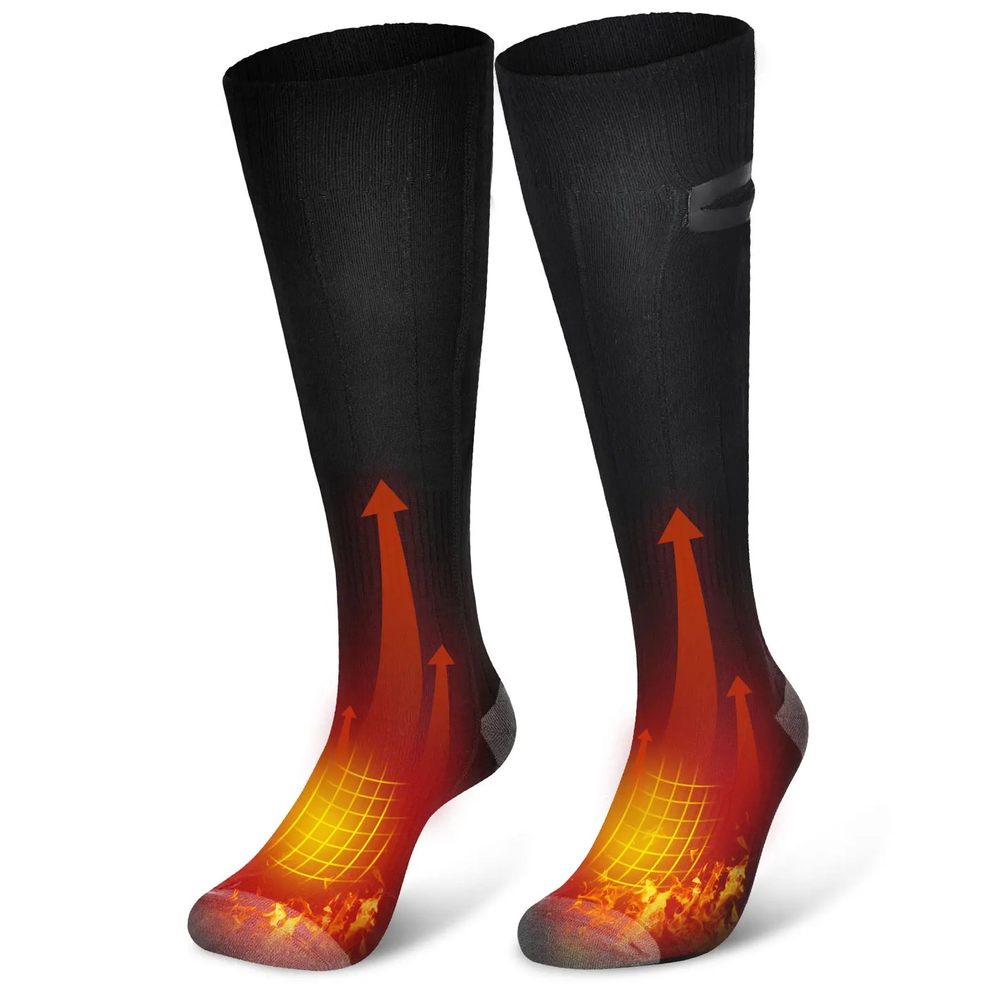 Electric Heated Socks with Adjustable 3 Temperature Settings