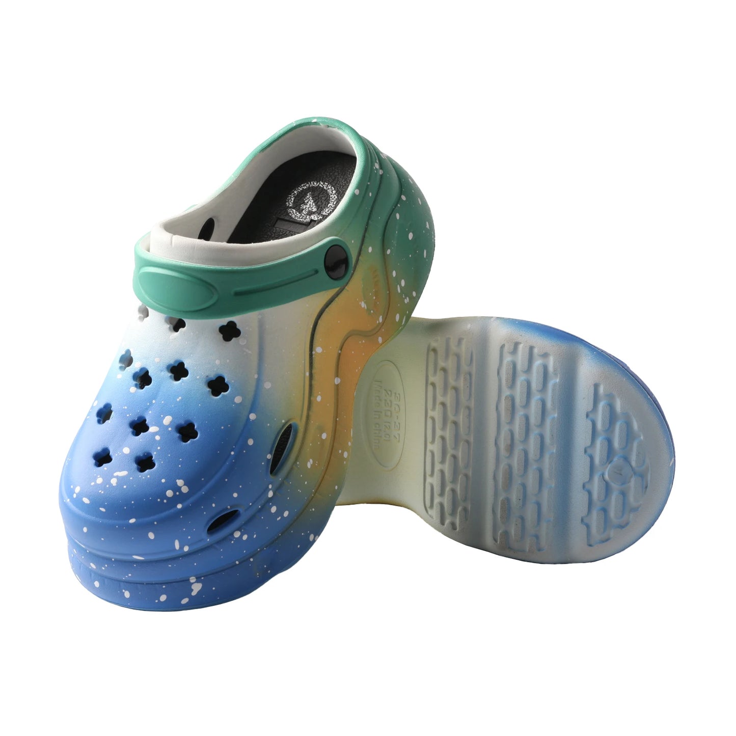 Gradient Anti-Slip Clogs Thick Soled