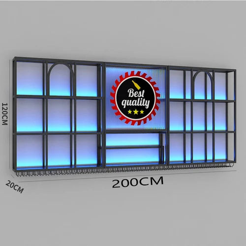 Wall Cube Wine Rack Display