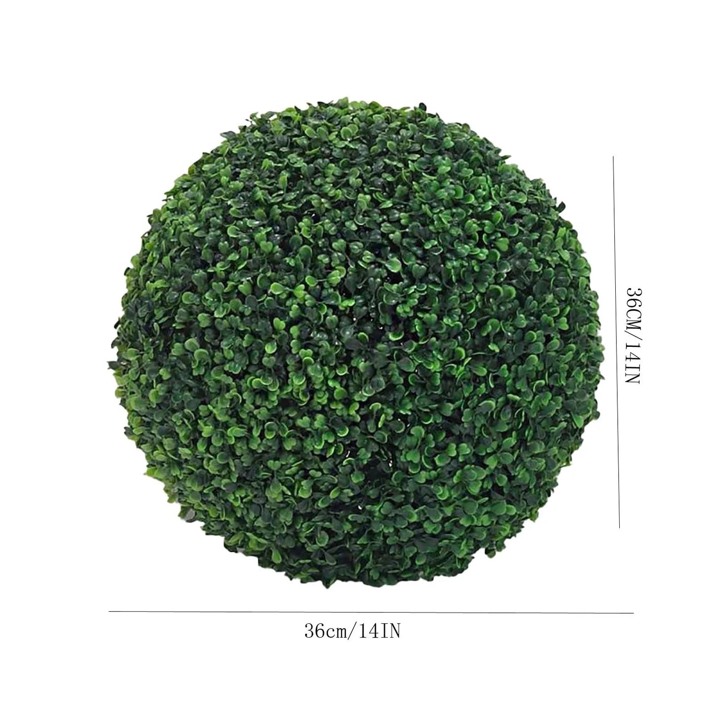 Green Topiary Decorative Grass Balls Home Garden
