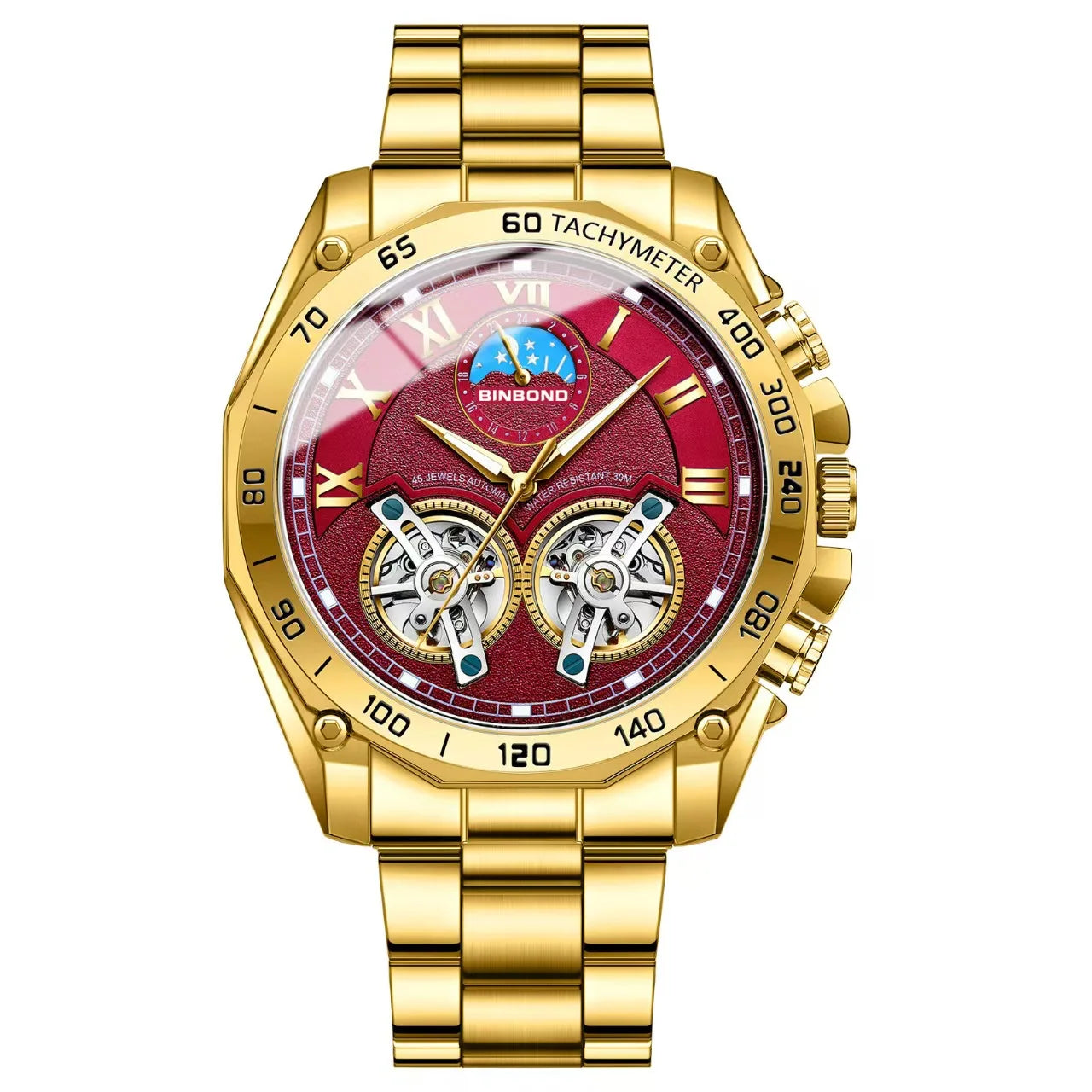 Decorative Military Waterproof Men's Wristwatch