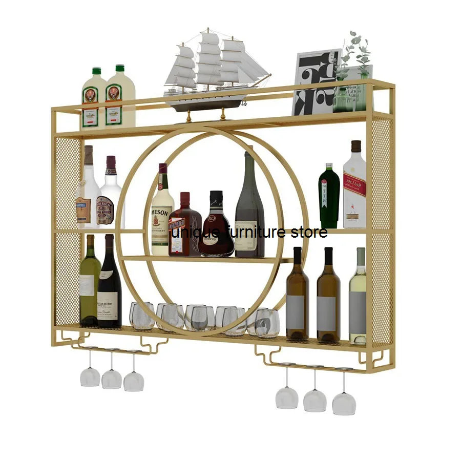 Wall Mount Wine Rack Bottle Holder