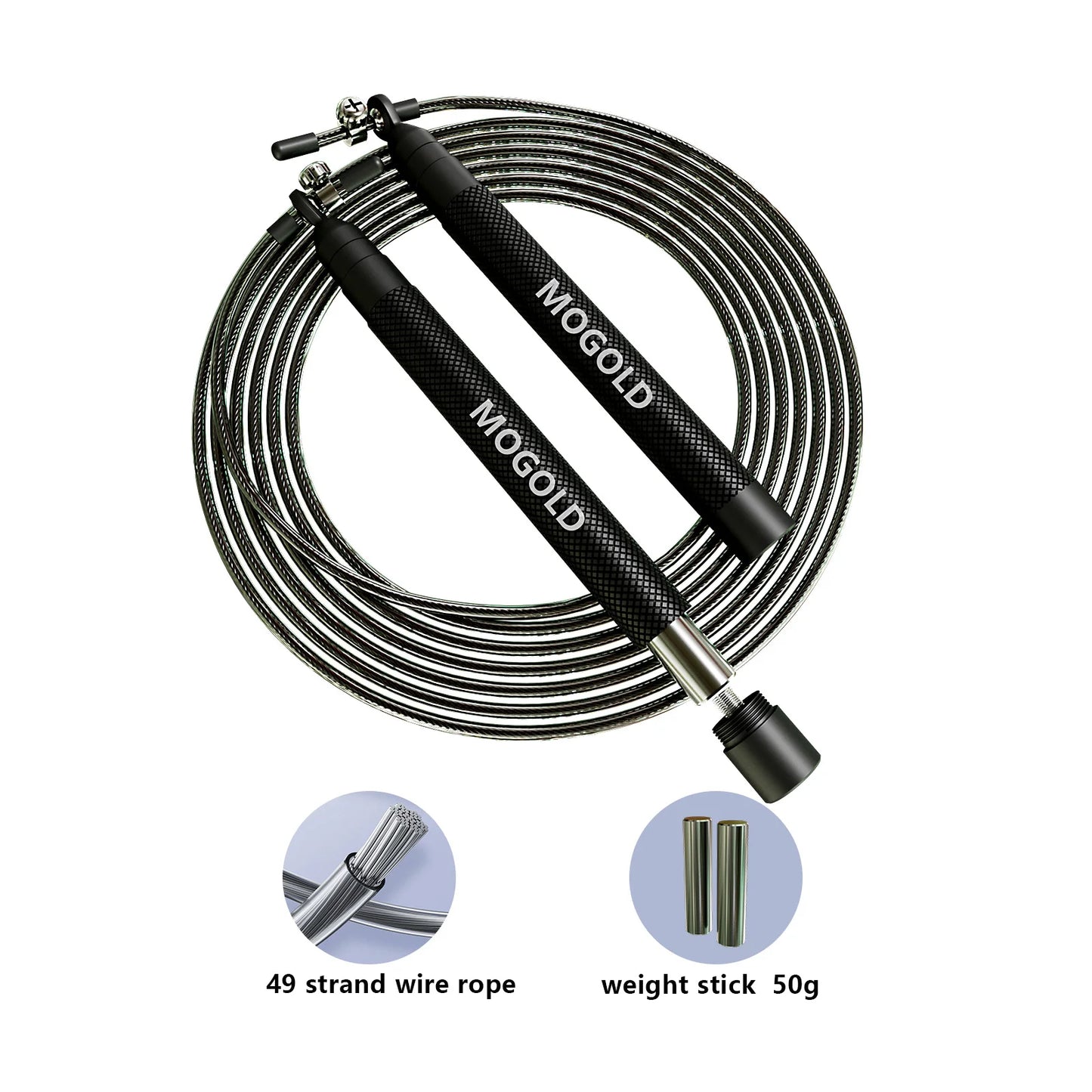 Crossfit Weighted Jump Rope Gym Fitness Sport