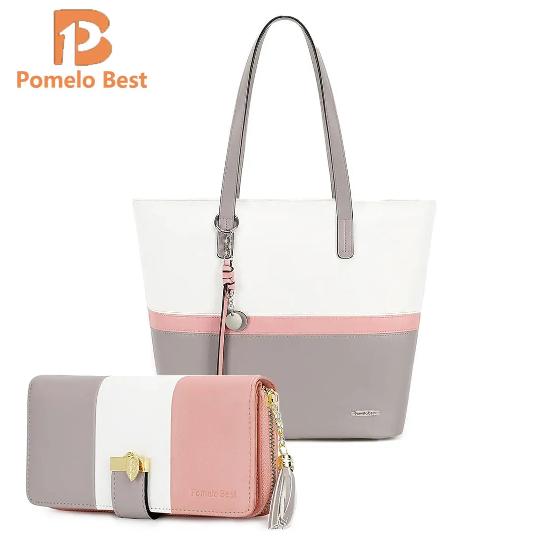 Large PU Leather Shoulder Bag