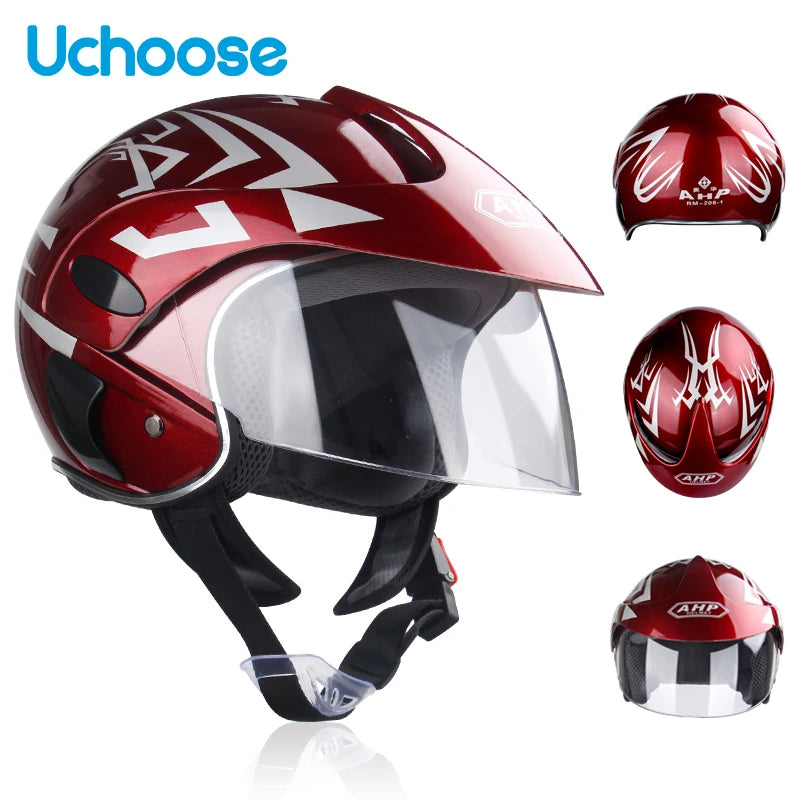 Child Motorcycle Helmet 3-9 Years Abs Unisex