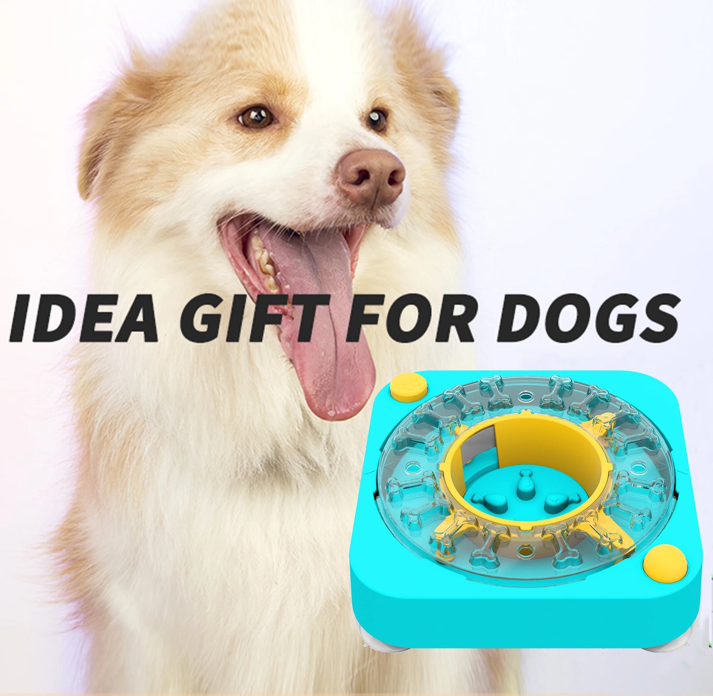 Dog Puzzle Feeder Interactive Treat Toy