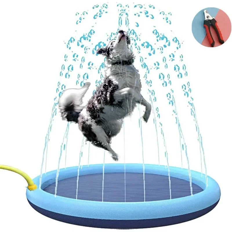 Summer Play Cooling Mat Refreshing Dog Sprinkler Pad