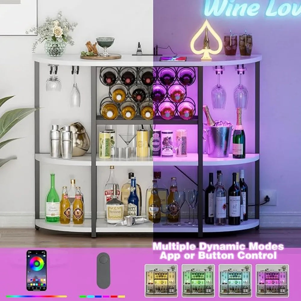 Bar Table 4-story Independent Wine Storage Rack