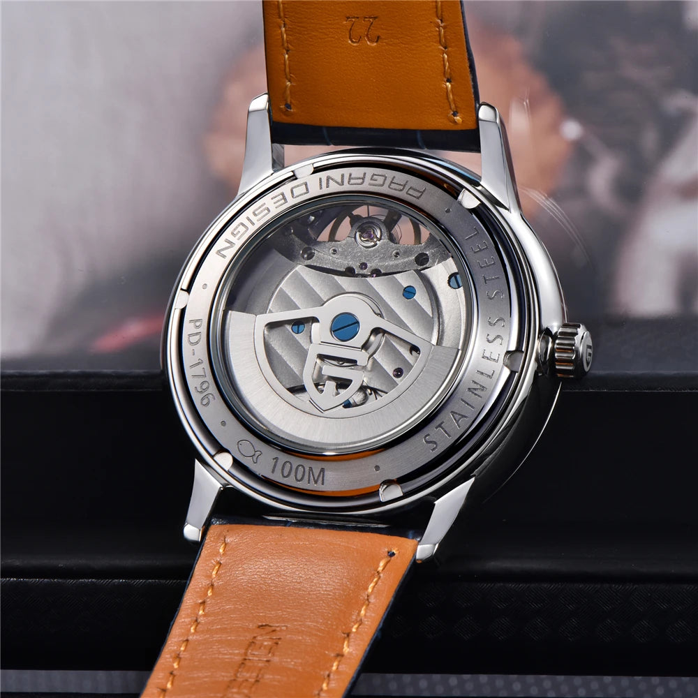 42MM Automatic Movement Mechanical Watch 100M Waterproof
