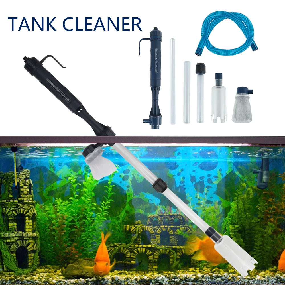 Aquarium Gravel Siphon Vacuum for Water Changing and Sand Cleaner
