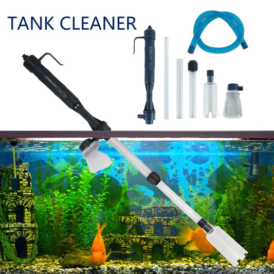 Aquarium Gravel Siphon Vacuum for Water Changing and Sand Cleaner