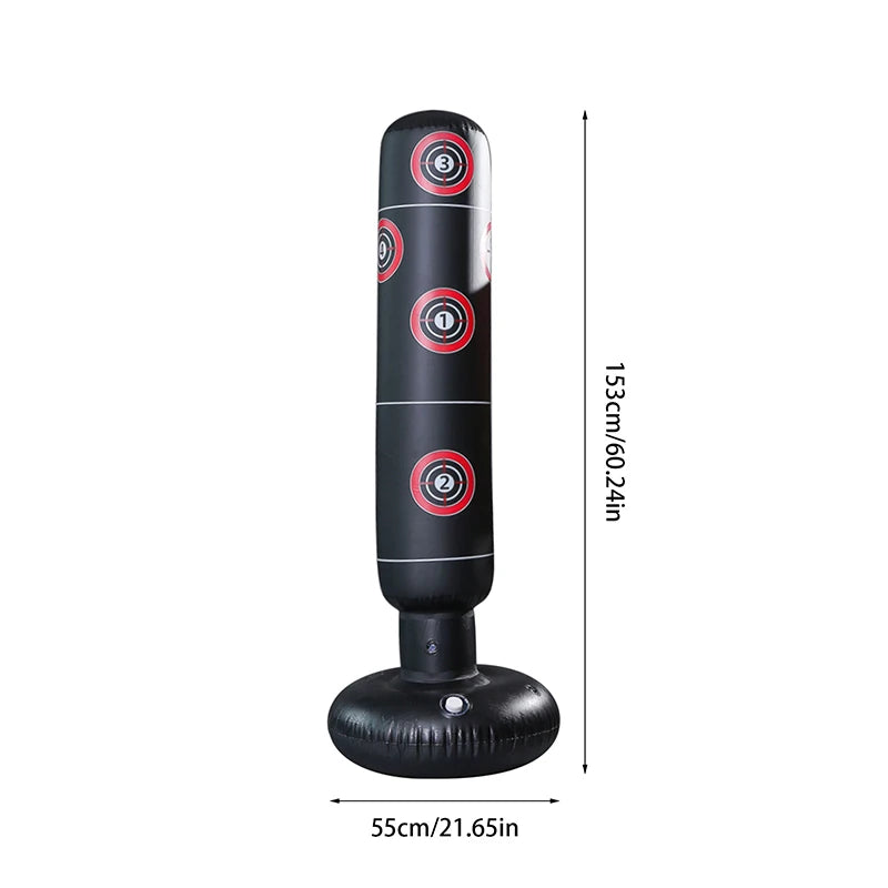 Inflatable Punching Bag PVC Boxing Bag Adults Kids
