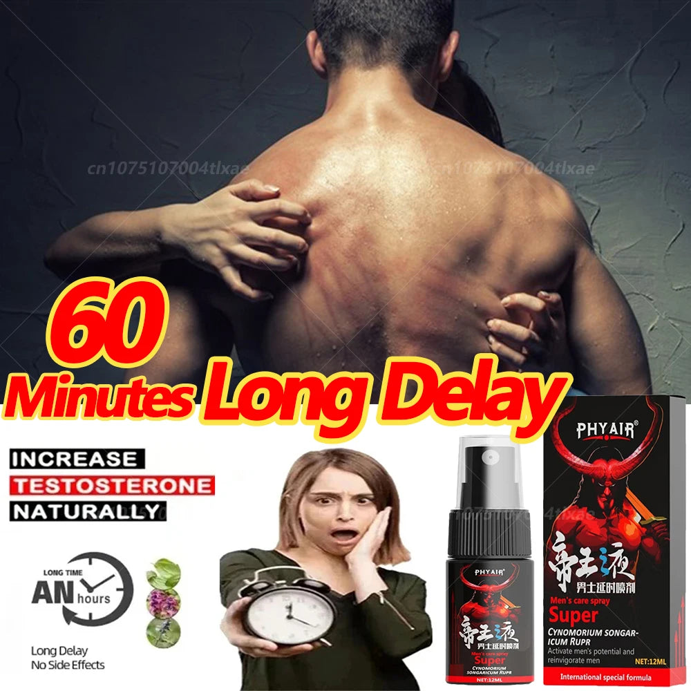 Men's Delay Time Spray Sexual Enhancement