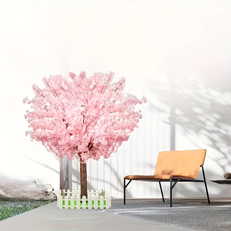 Handmade Artificial Cherry Blossom Pink Tree