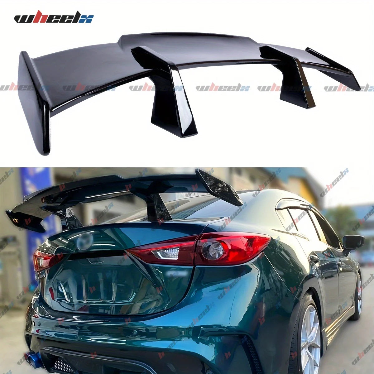 Universal 58 Inch ABS GT Style Trunk Spoiler