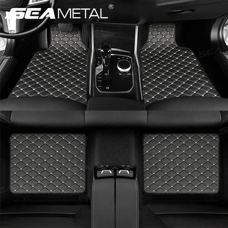 4Pc Car Floor Mat Full Set Universal