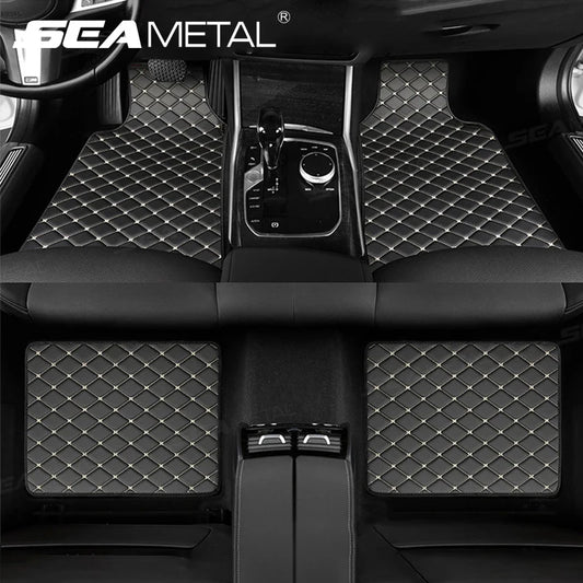 4Pc Car Floor Mat Full Set Universal