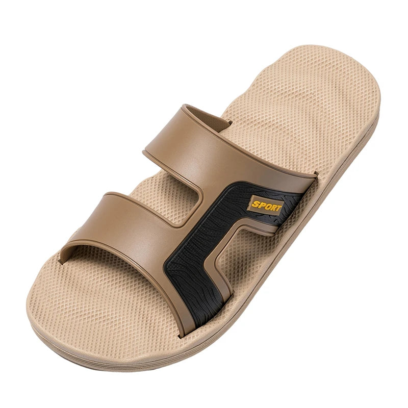 Men's Soft Slides Comfortable Slip-On Footwear