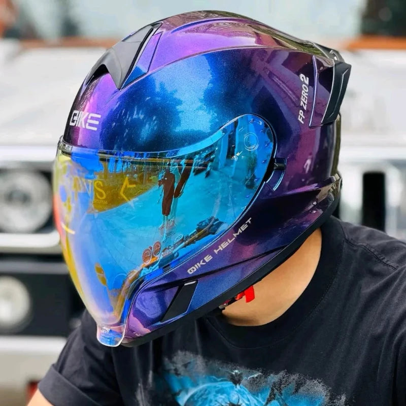 Flip Up Dual Sunvisor Full Face Helmet