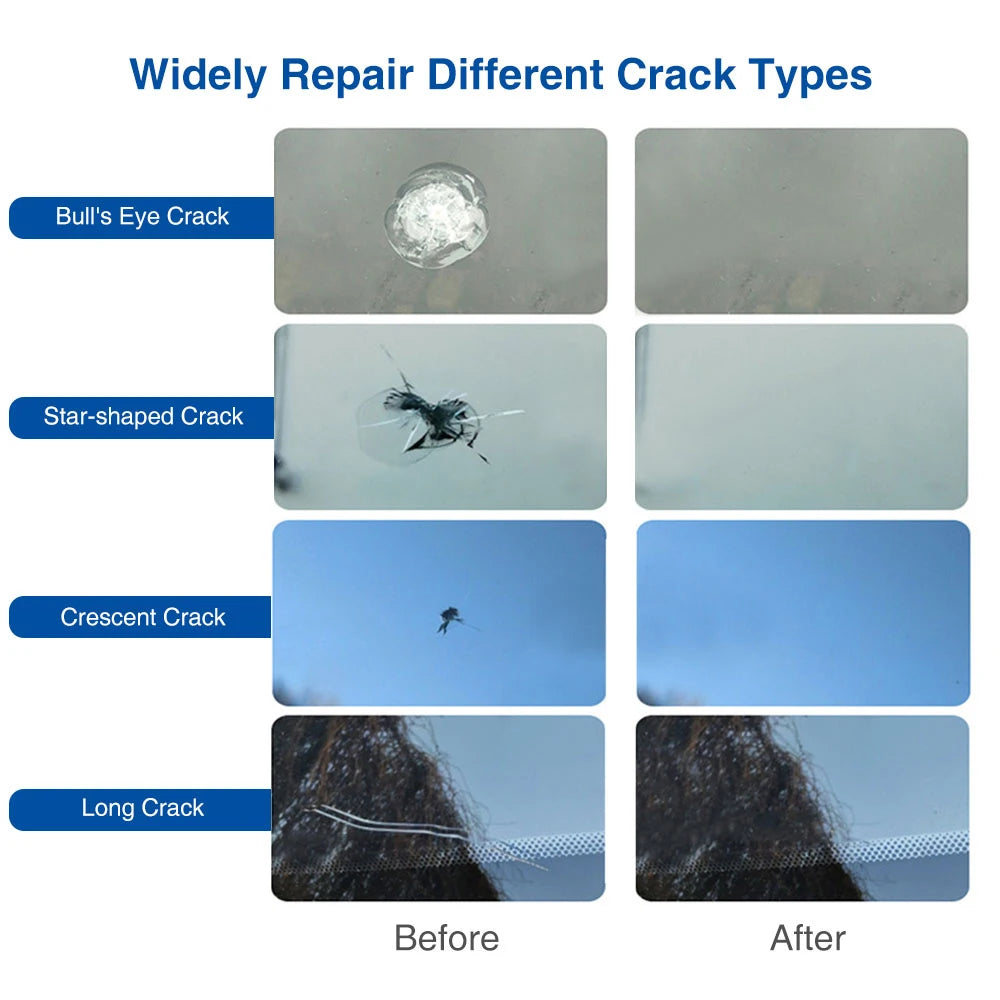 Automotive Glass Nano Repair Fluid