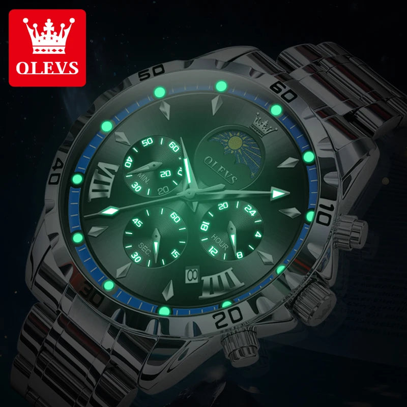 Waterproof Luminous Sports Men's Quartz Watch