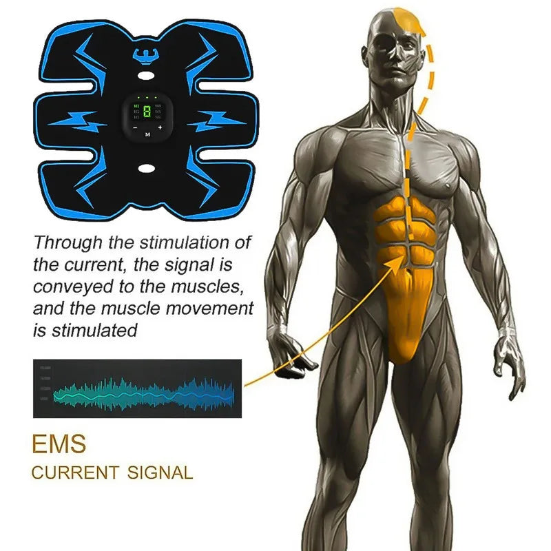 EMS Wireless Abdominal Muscle Stimulator Trainer