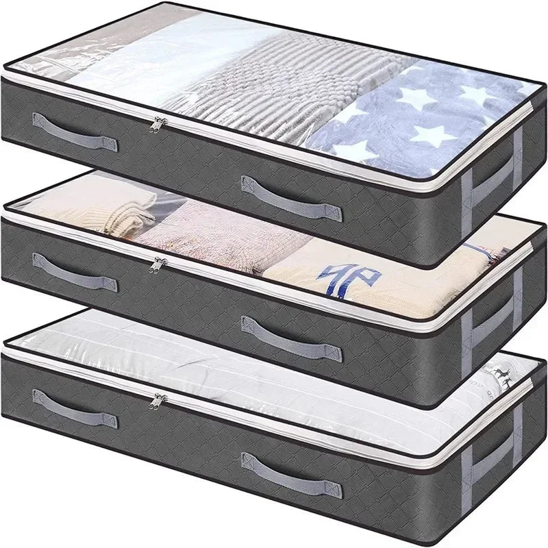Underbed Storage Bag Organizer Large Capacity