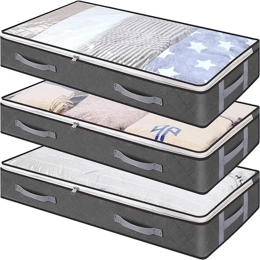Underbed Storage Bag Organizer Large Capacity