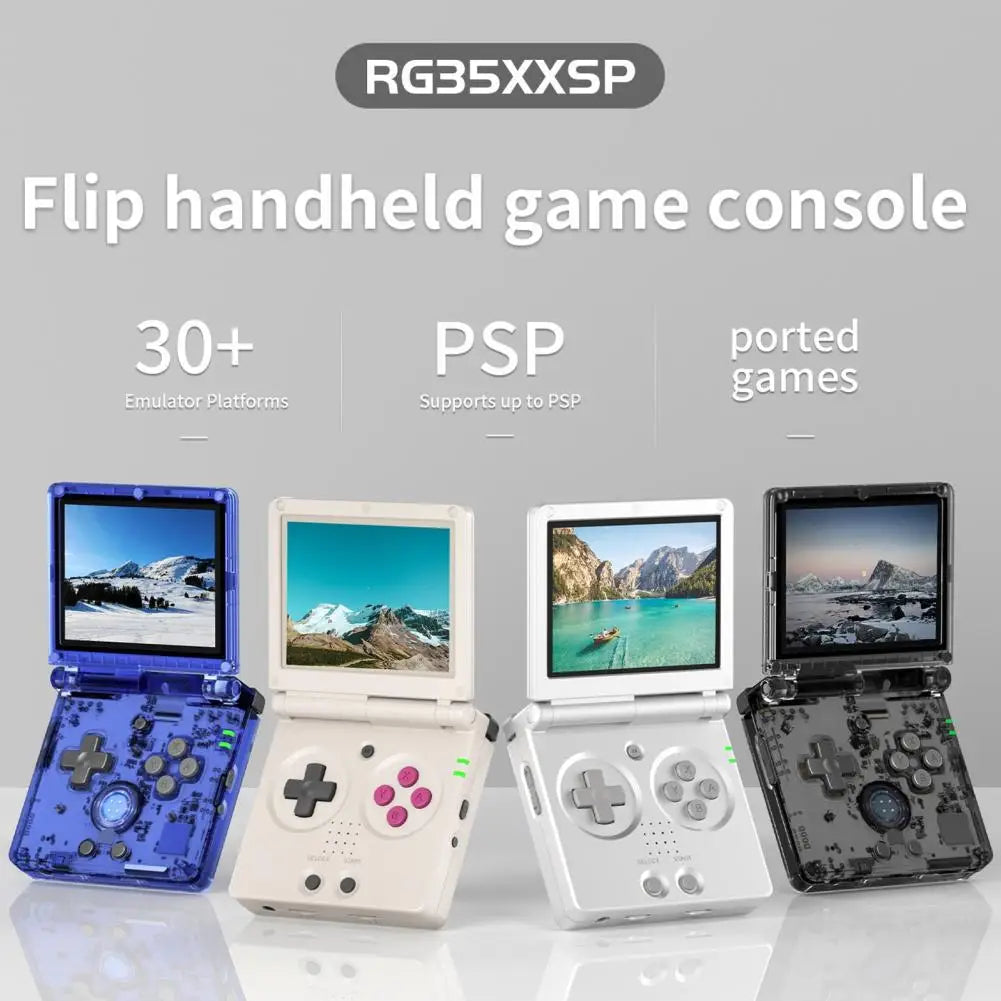 RG35XXSP Retro Handheld Game Console