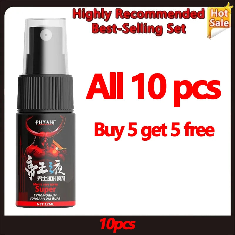 Men's Delay Time Spray Sexual Enhancement