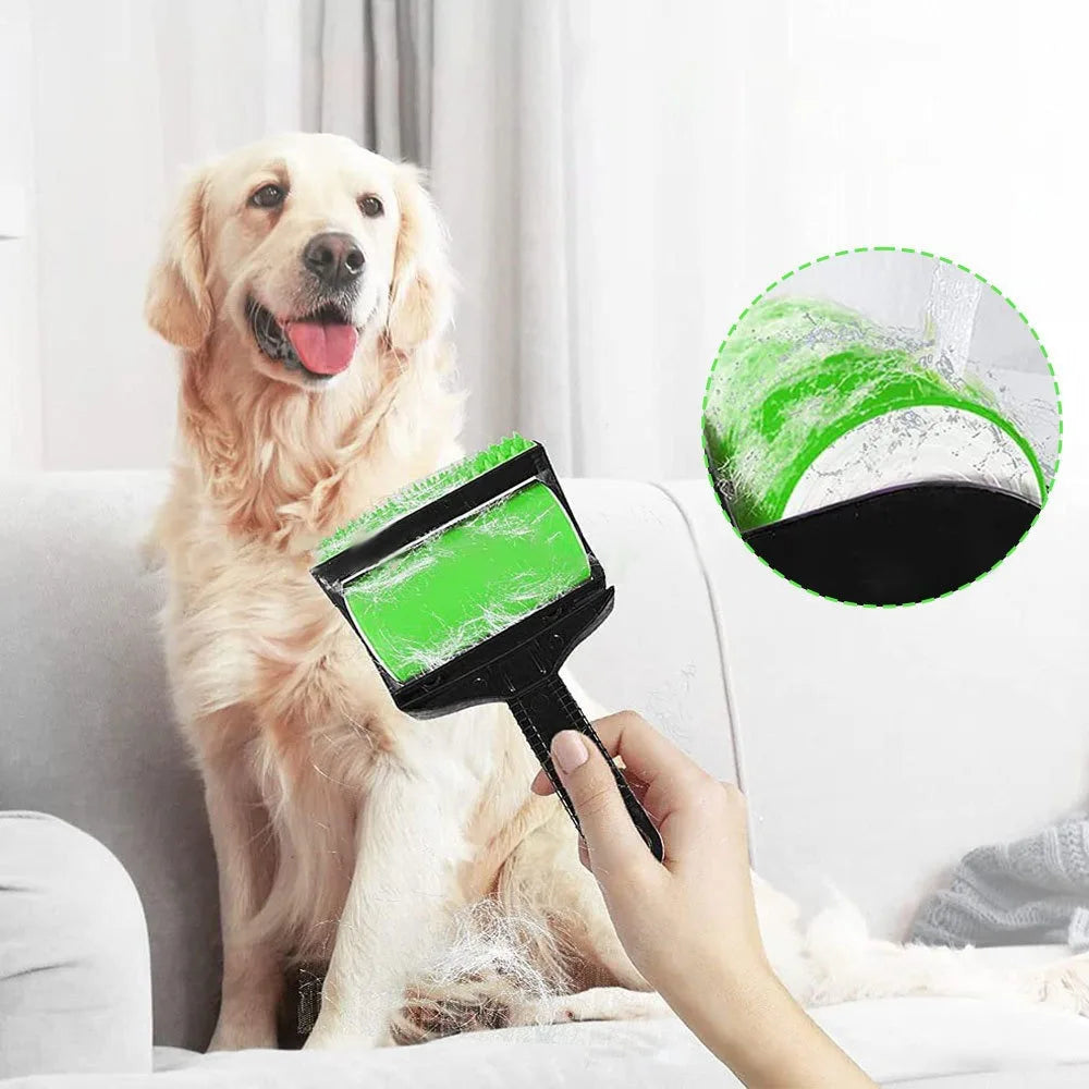 Reusable Sticky Tool Lint Roller Pet Hair Remover Brush