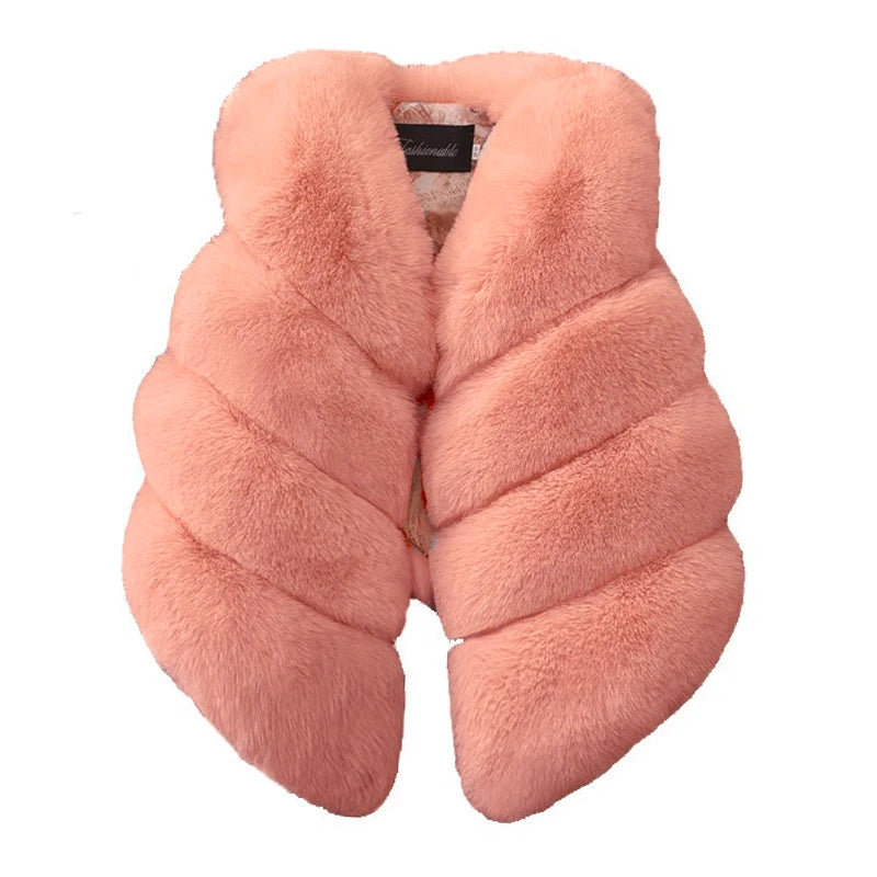 Faux Fur Vest Outerwear