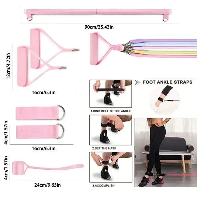 Multi Functional Tension Rope Fitness Abdominal Stretching