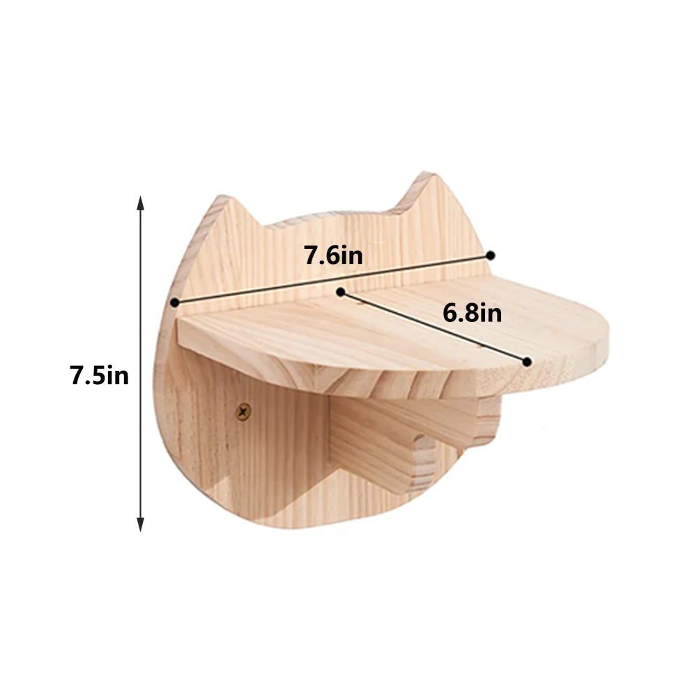 Cat Wall Climbing Shelves Moon Shaped
