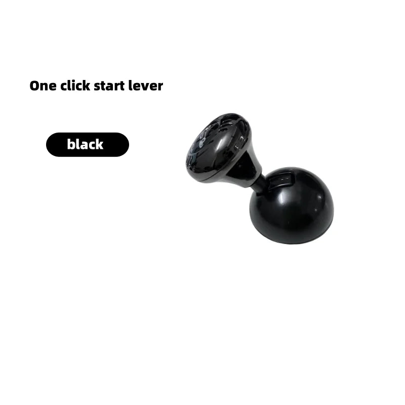 Metal Push-to-Start Button Cover Engine Start/Stop Joystick