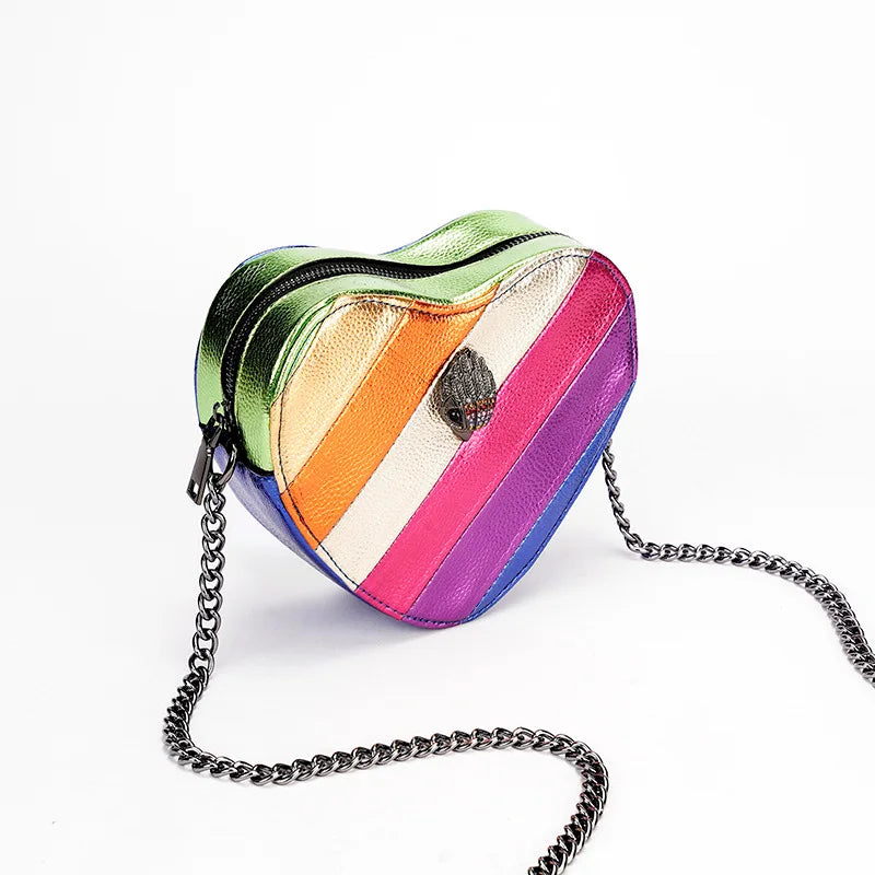 New Rainbow Splice Crossbody Bag