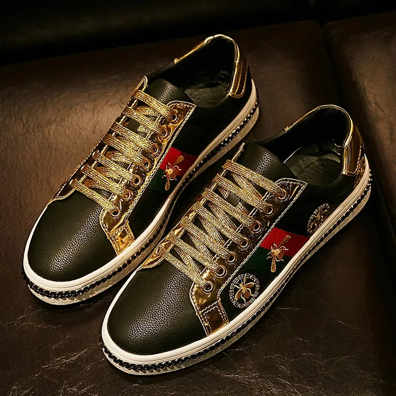 Trendy Embroidered Casual Sneakers