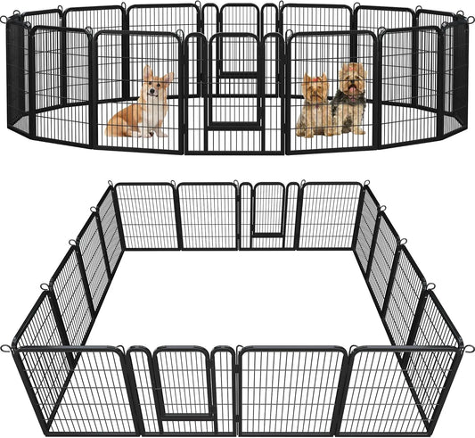 Foldable Metal Pet Playpen Dog Exercise Kennel