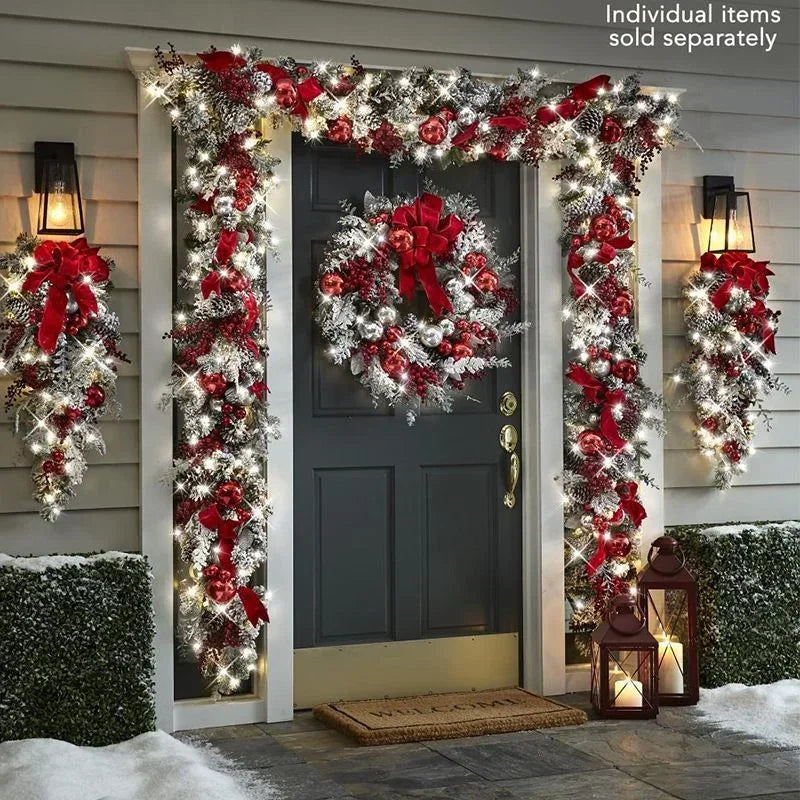 Front Door Christmas Wreath