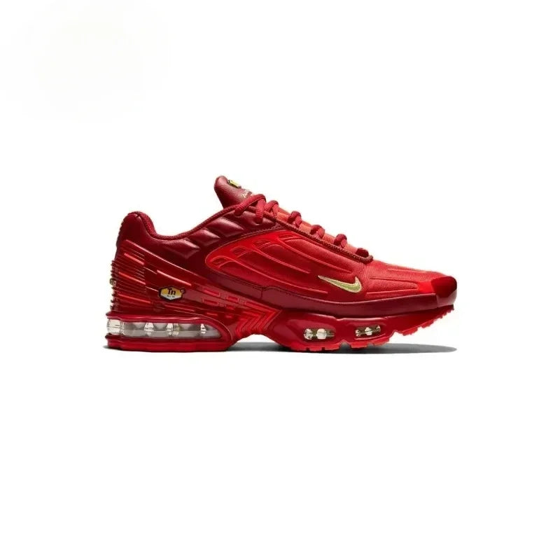 Nike Air Max Plus TN 3 Red Air Cushion Running Shoes
